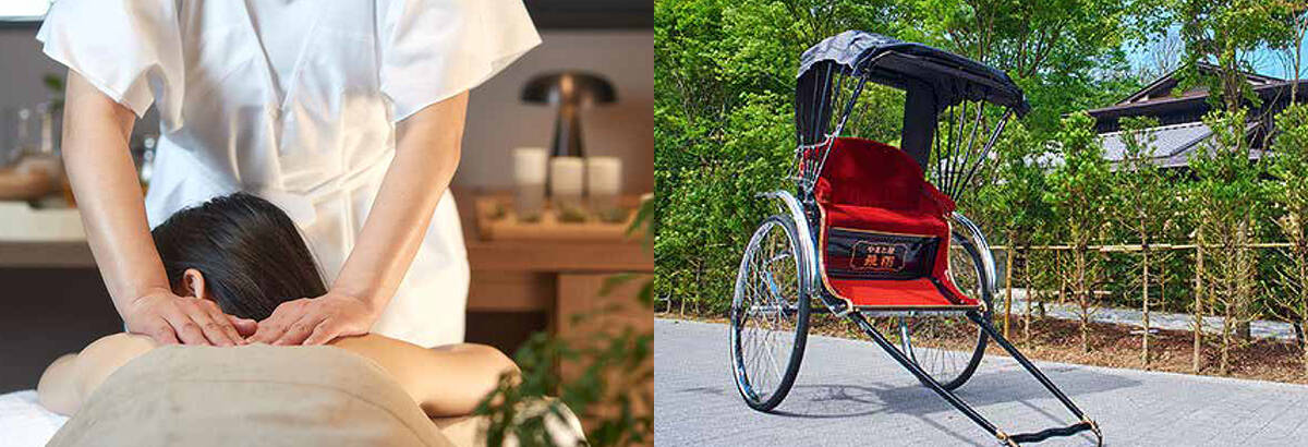 スパ、人力車