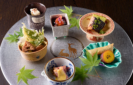 イメージ:薬の発祥の地である奈良にちなんだ 和漢香る日本料理